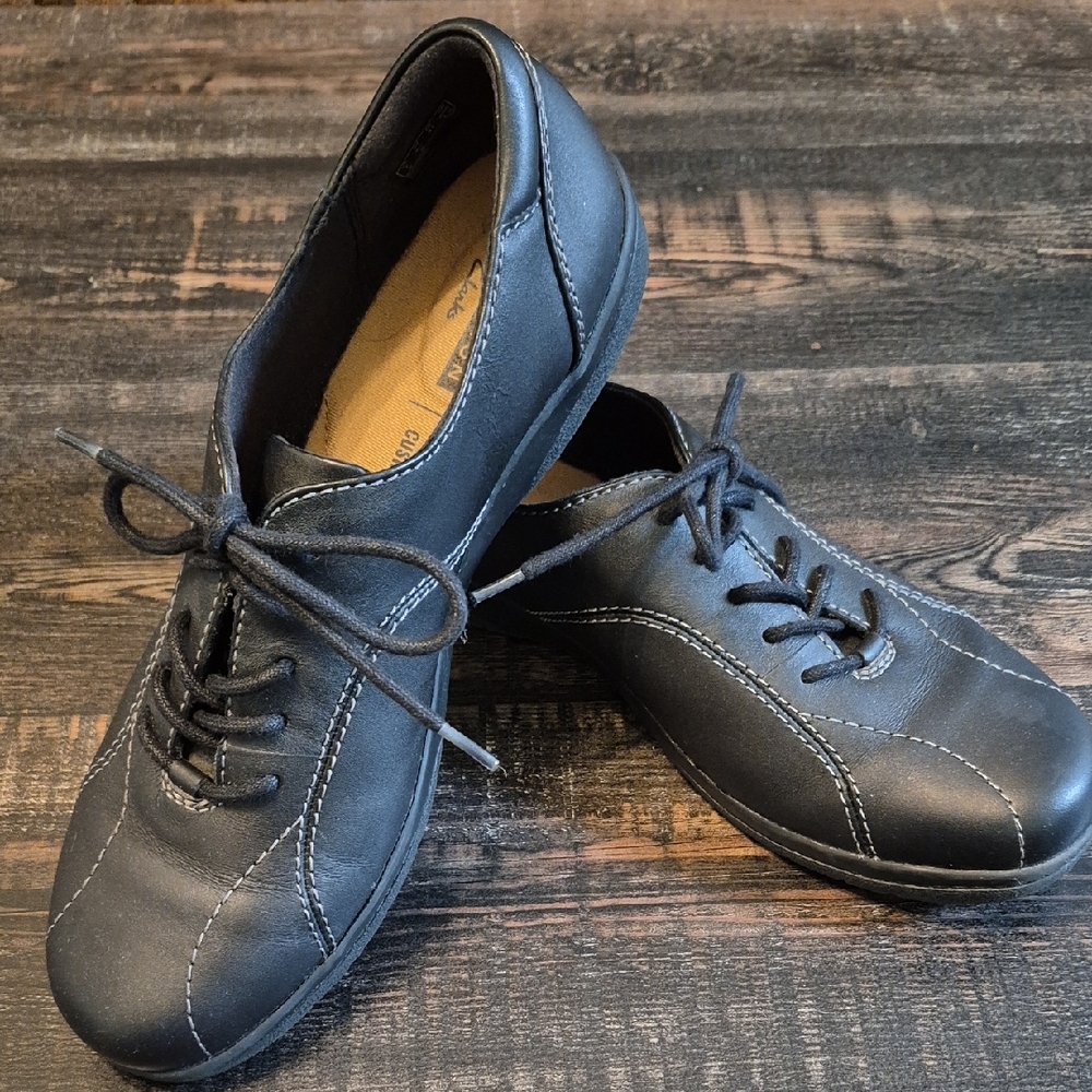 Clarks Black Women's Loafers